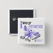 食道の蟹座私は私の夫のためのタマキビを身に着けています 缶バッジ (正面&裏面)