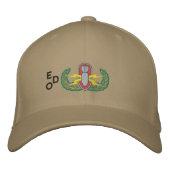 食 刺繍入りキャップ (正面)