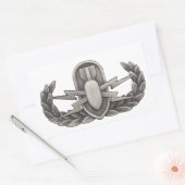 食 長方形シール (封筒)