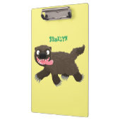 飢えおもしろいた狼の動物漫画 クリップボード (左)