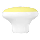 飢えおもしろいた狼の動物漫画 セラミックノブ (側面)