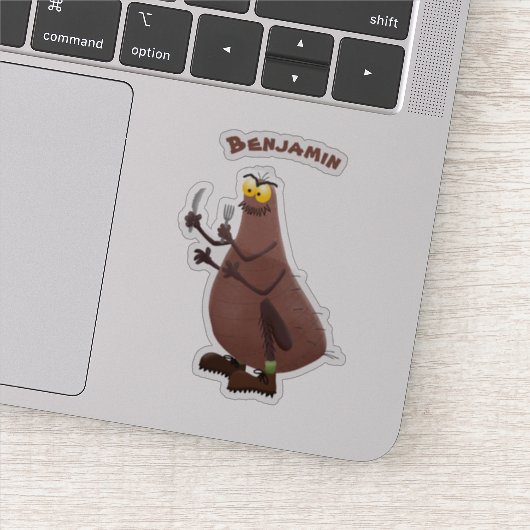 飢えおもしろいた醜いノミ漫画 シール (詳細)