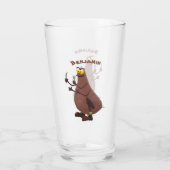 飢えおもしろいた醜いノミ漫画 タンブラーグラス (裏面)