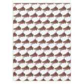 飢えおもしろいた醜いノミ漫画 テーブルクロス (正面)