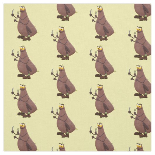 飢えおもしろいた醜いノミ漫画 ファブリック (見本)