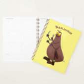 飢えおもしろいた醜いノミ漫画 プランナー手帳 (ディスプレー)