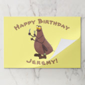 飢えおもしろいた醜いノミ漫画 ペーパーパッド (折り畳み)