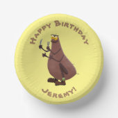 飢えおもしろいた醜いノミ漫画 ペーパーボウル (正面)