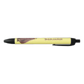 飢えおもしろいた醜いノミ漫画 黒ボールペン (ボトム)