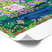 飢えたカエル ポスター (角)