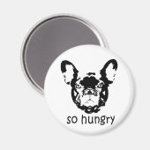 飢えたフランスの磁石 マグネット (正面/裏面)