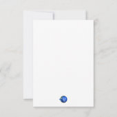 飢えたベビー サンキューカード (裏面)