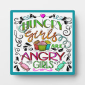 飢えたユーモアの歯垢 フォトプラーク (正面)