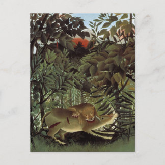 飢えたライオン ポストカード