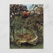 飢えたライオン ポストカード (正面)