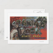 飢えたロック州パーク – ラージレターシーン ポストカード (正面/裏面)