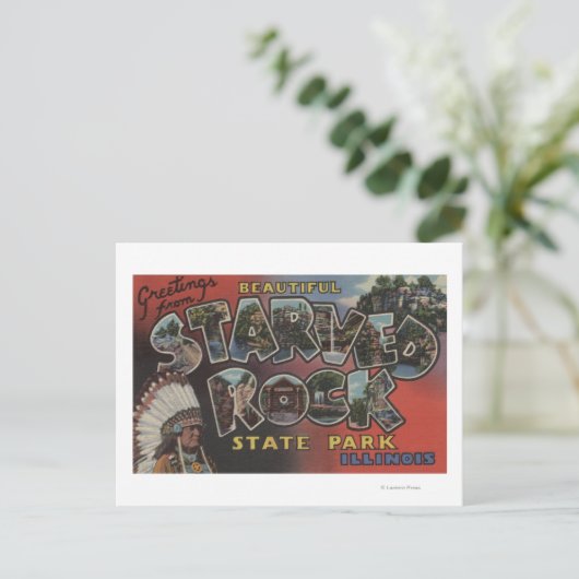 飢えたロック州パーク – ラージレターシーン ポストカード (スタンド正面)