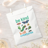 飢えた毛虫 |すべての生き物に優しく フェイバーバッグ (クリップ留めされた状態)