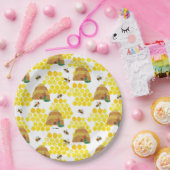 飢えた毛虫 |ビー救ツのパターン ペーパープレート (パーティー)