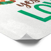 飢えた毛虫 |希望へのYes ポスター (角)