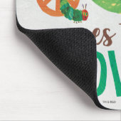 飢えた毛虫 |希望へのYes マウスパッド (コーナー)