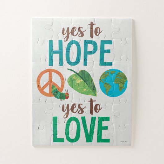 飢えた毛虫 |希望へのYes – 子供 ジグソーパズル (縦)