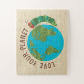 飢えた毛虫 | Love Your Planet – 子供 ジグソーパズル (縦)