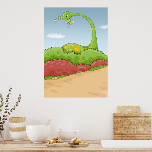 飢えた飢えた気管支索張りのシーン ポスター (キッチン)