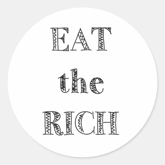 飢えた ラウンドシール (正面)