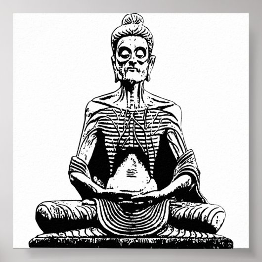 飢え死の大仏ポスター ポスター (正面)