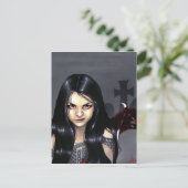 『飢餓痛み』ポストカード ポストカード (スタンド正面)