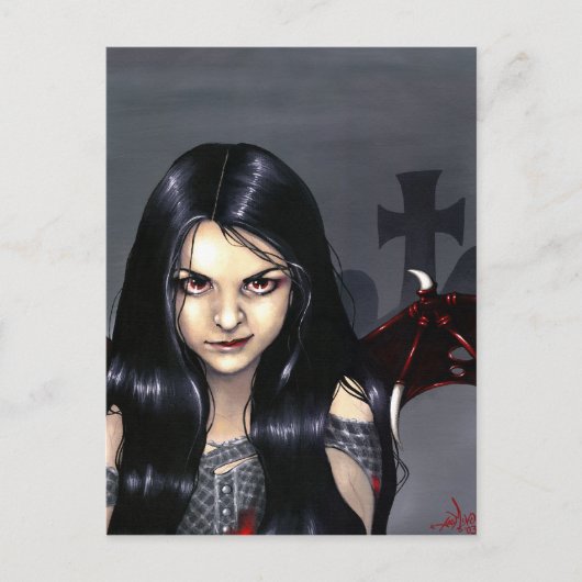 『飢餓痛み』ポストカード ポストカード (正面)