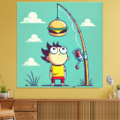 飢餓 キャンバスプリント (インサイチュ (リビング))