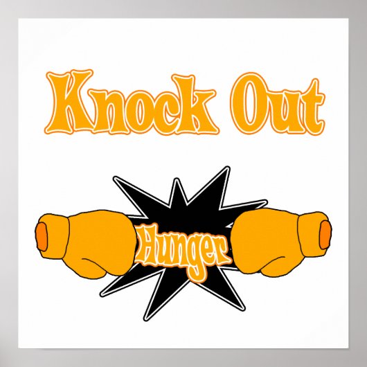 飢餓 ポスター (正面)