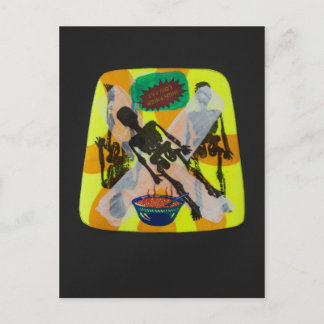 飢饉の骨組み ポストカード