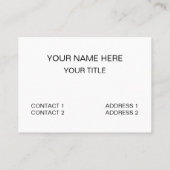 飯なしでは生きられない丼 名刺 (裏面)