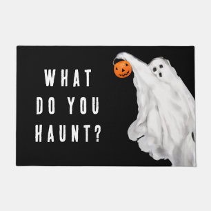 飲おもしろいみ大人ハロウィン幽霊 ドアマット