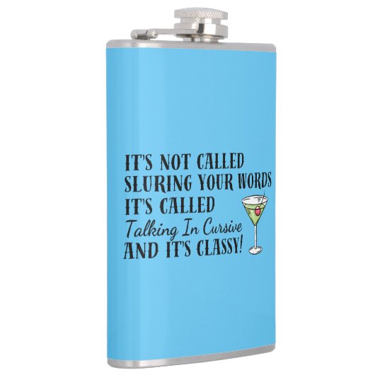 飲おもしろいみ放題の言葉バー フラスク (右)