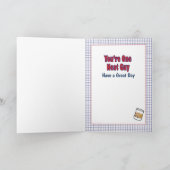 飲おもしろいみ物の誕生日カード カード (内部)