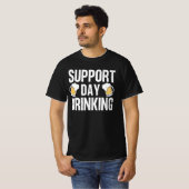 飲おもしろいみ物支援飲み会 Tシャツ (正面フル)