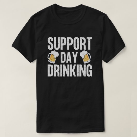 飲おもしろいみ物支援飲み会 Tシャツ (デザイン正面)