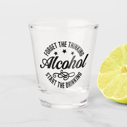 飲おもしろいむ ショットグラス (正面)