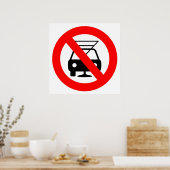 飲まずに運転するな ポスター (キッチン)