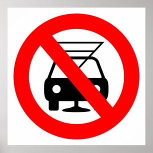 飲まないし、運転しないで下さい ポスター