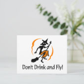 飲まないで魔女を飛ばす ポストカード (スタンド正面)