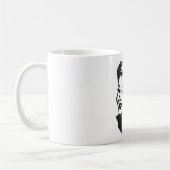 飲まれる入れ墨された主婦- コーヒーマグカップ (左)