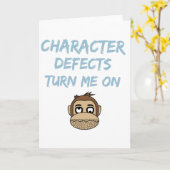 飲まれる性格上の欠点の回復冷静 カード (黄色い花)