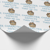 飲まれる性格上の欠点の回復冷静 ラッピングペーパー (角)