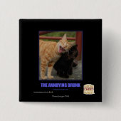 飲まれる悩むこと 缶バッジ (正面)