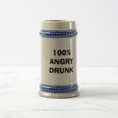 飲まれる100%ANGRY ビールジョッキ (中央)